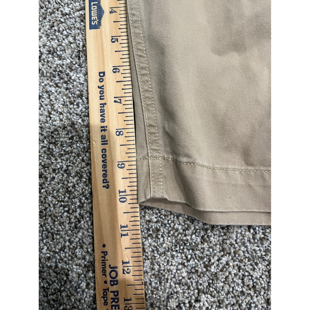 Polo Ralph Lauren Mens Classic Fit Khaki Tan Cotton Chino Shorts Size 52 Big - Picture 5 of 6